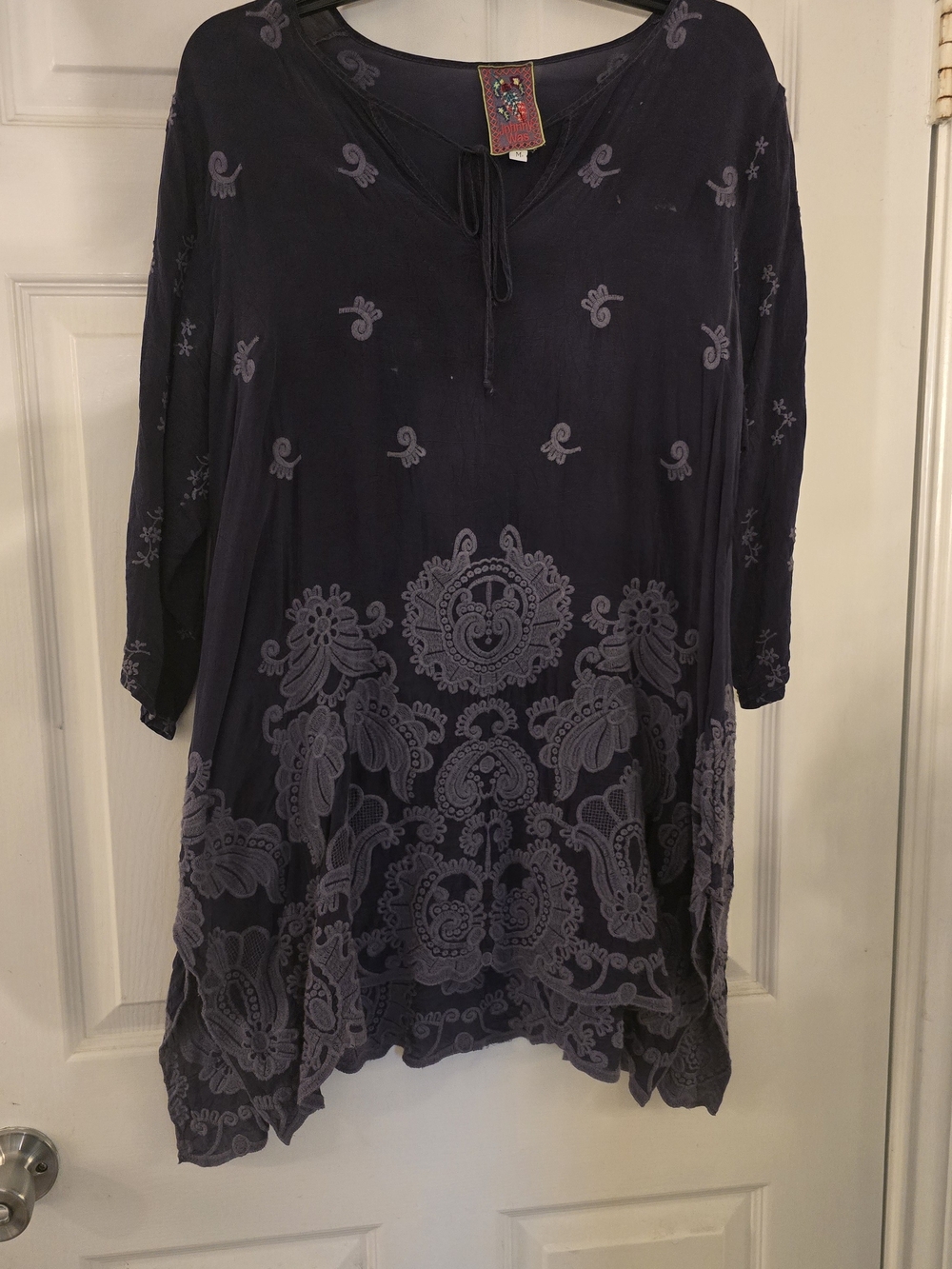 Johnny Was Embroidered Tunic